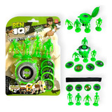 Relógio Ben 10 Omnitrix Lança Disco Com Luz E Som Infantil