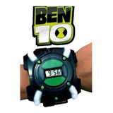 Relógio Brinquedo Ben 10 Omnitrix Hora Luz E Sons Aliens