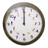 Relógio C/ Sons Dos Pássaros Herweg 6658 - 1 Ano De Garantia