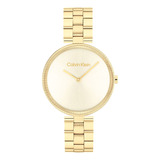 Relógio Calvin Klein Gleam Feminino Dourado - 25100014