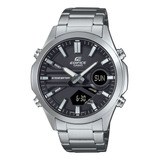 Relógio Casio Edifice Efv-c120d-1a Masculino Prateado Edifice