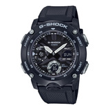 Relogio Casio G-shock Carbon Core Guard Ga-2000s-1adr Cor Da Correia Preto Cor Do Bisel Preto Cor Do Fundo Digital