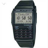 Relógio Casio Masculino Data Bank Calculadora Dbc-32-1adf