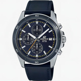 Relógio Casio Masculino Edifice Cronógrafo Efr-526l-2cvudf Cor Da Correia Azul-escuro Cor Do Bisel Azul-escuro Cor Do Fundo Azul-escuro