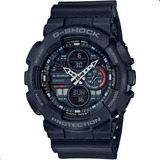 Relógio Casio Masculino G-shock Ga-140 1a1dr Preto Lançament