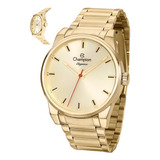 Relógio Champion Feminino Dourado Cn27590g