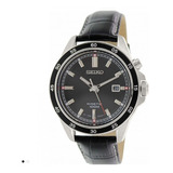 Relógio Clássico Masculino Coleção Kinetic Luxo Seiko 100mts