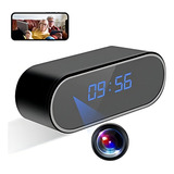 Relógio Com Câmera Escondida, Mini Câmera Sem Fio Wifi 1080p Hd
