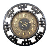 Relógio D Parede 40cm Antigo Vintage Retrô 3d Tridimensional