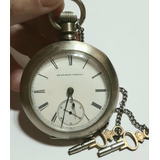 Relógio De Bolso Elgin 1884 - Uso Ou Coleção - Raridade!