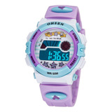 Relógio De Criança Infantil Ohsen 1603 Esportivo Digital Led