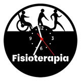 Relógio De Madeira Mdf | Fisioterapia Fisioterapeuta A