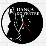 Relógio De Madeira Mdf Parede | Dança Do Ventre A