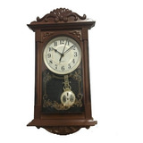 Relógio De Parede Antigo Com Pêndulo Decoração Ambiente Relógio Decoração Antigo Que Balança O Pêndulo Novo Com Garantia