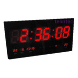  Relógio De Parede E Mesa 46 Vm Calendario Termometro 