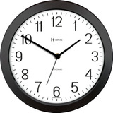 Relógio De Parede Silencioso Preto 26cm 1 Ano De Garantia