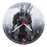 Relógio De Parede The Witcher Games Jogos Colecionador 1 Gg