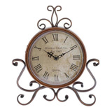 Relógio De Retro Vintage Sala De Despertador Decorativo Em