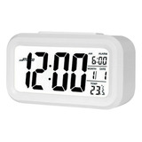 Relógio Despertador Digital Alto De Mesa Calendário Chronos