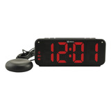 Relógio Despertador Herweg Digital Deficiente Auditivo 2987