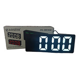 Relógio Digital De Led De Mesa Alarme Despertador - Yn Clock Cor Preto