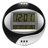 Relógio Digital De Parede Mesa Despertador Grande Termometro