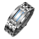 Relógio Digital Led Binário Fashion Matrix Para Homem