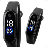 Relogio Digital Led Feminino Prova Dagua Bracelete Silicone