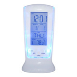 Relógio Digital Mesa Led Função Despertador Termômetro 