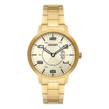 Relógio Dourado Feminino Orient Fgss1198 Eternal Prova Dágua