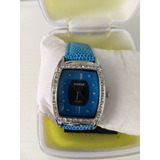 Relógio Feminino Mondaine Azul Com Caixa