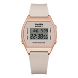 Relógio Feminino Ohsen 2302 Digital Esportivo Original Retrô