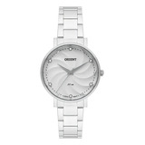 Relógio Feminino Orient Fbss0094 S1sx Prata Aço Inox 36mm