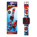 Relogio Led Infantil Homem Aranha Toyng