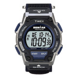 Relógio Masculino De Nylon Timex T5k198 Ironman 30 Resistente A Voltas