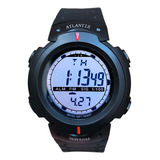Relógio Masculino Digital Atlantis Cronometro Alarme