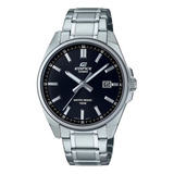Relógio Masculino Edifice Efv-150d-1a Em Aço Prateado