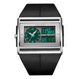 Relógio Masculino Esportivo Ohsen Ad0518 Anadigi Original