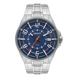 Relógio Masculino Eternal Orient Prata Mbss1442 Dosx