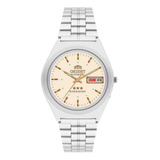 Relógio Masculino Orient Prata 469wb1af C1sx
