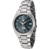 Relógio Masculino Seiko Clássico Automático Snk621k1 Cor Da Correia Prata Cor Do Bisel Prata Cor Do Fundo Cinza