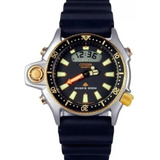 Relógio Masculino Série Ouro Luxo Aqualand A Prova D'água 