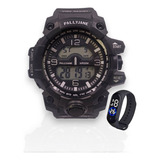 Relógio Masculino Sport Shock Prova D´água Original + Brinde