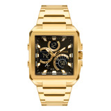Relógio Masculino Technos Digiana Dourado
