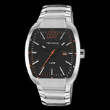 Relógio Masculino Technos Prata Skymaster Performance Racer Quadrado Original