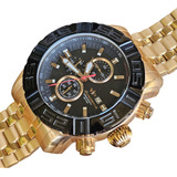Relógio Masculino Vip Mh-8365r Crono Calendário