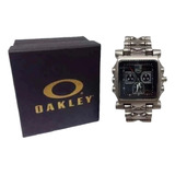 Relógio Oakley Tank Minute Machine - Fundo Preto