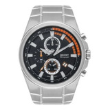 Relógio Orient Cronógrafo Masculino Mbssc237 P1sx Prata 