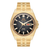 Relógio Orient Dourado Masculino F49gg010 P1kx 