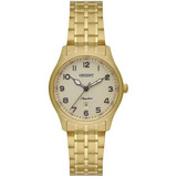 Relógio Orient Dourado Sapphire Crystal Fgss1248